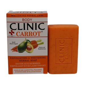 Body Clinic Carrot Exfoliating & Whitening Herbal Soap