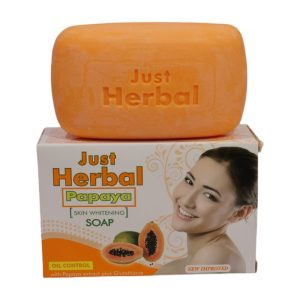 Just Herbal Papaya Skin Whitening Soap