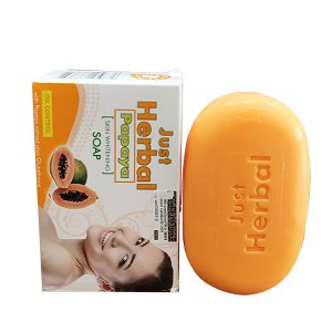 Just-Herbal-Papaya-Skin-Whitening-Soap1